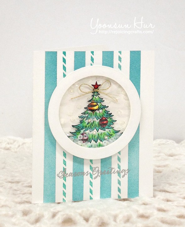 Christmas Shaker Card by Yoonsun gallery
