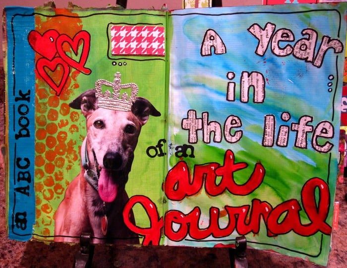 Title Page - A Year In The Life of an Art Journal