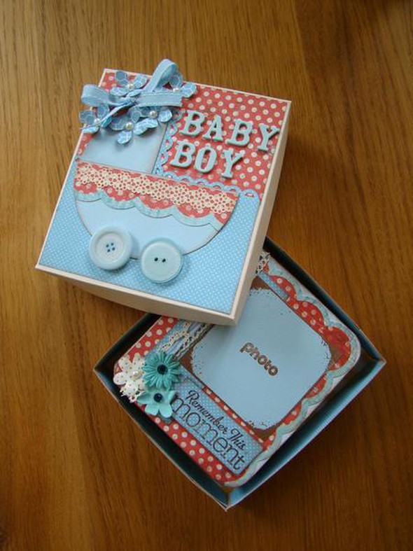 Mini album in a box by cannycrafter gallery