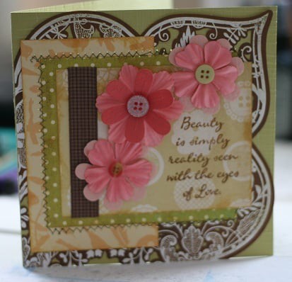 Mothers Day 6x6 card