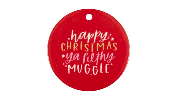 Happy Christmas Ya Filthy Muggle Ornament gallery