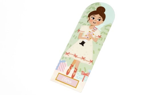 The Nutcracker Clara Transparent Bookmark gallery