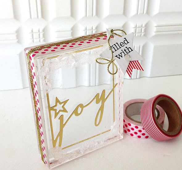 Filled With Joy acrylic block decor by Dani gallery