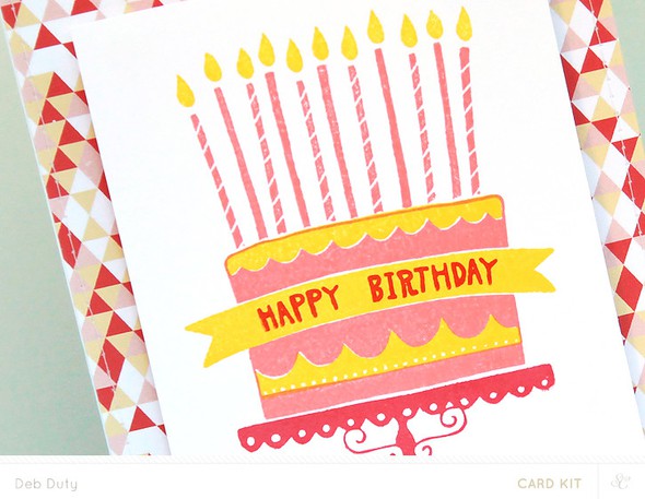 happy birthday *card kit only* by debduty gallery