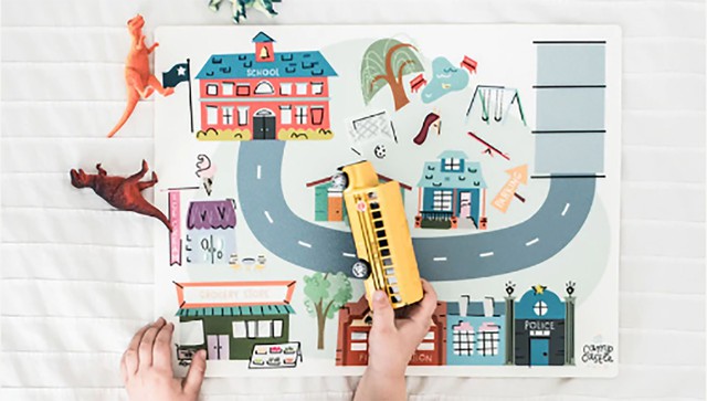 Mini Classic City Play Mat, 1 of 6