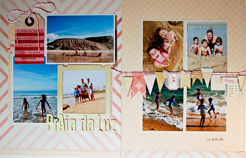 Luz Beach - Tow pages layout