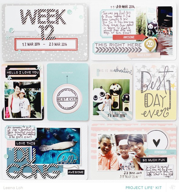 Project Life | Week 12 *Camelot Kit* by findingnana gallery