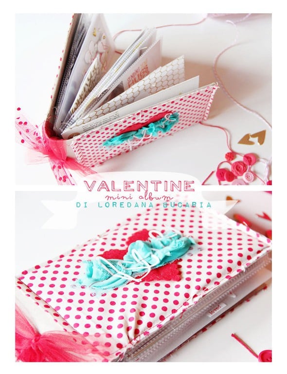 Happy Valentine's day mini album by lory gallery