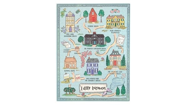 Little Women Map - 500 Piece Jigsaw Puzzle gallery