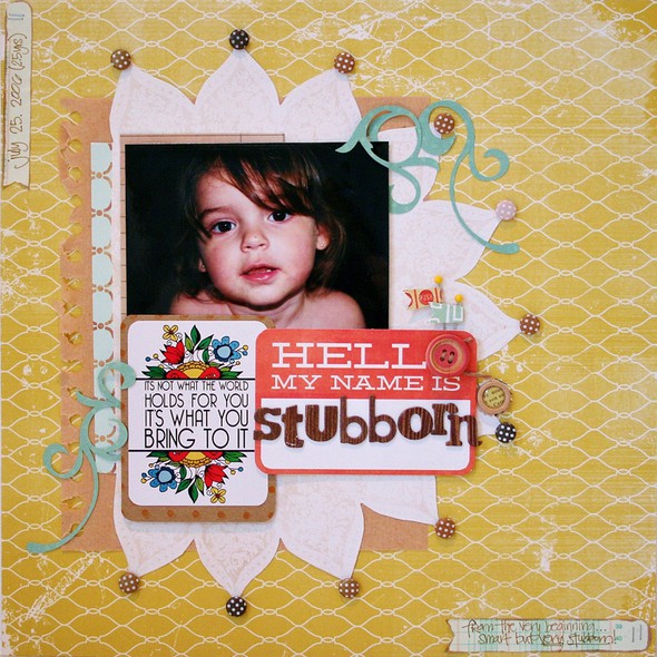 HELLO MY NAME IS stubborn... by Jenni_Calma gallery
