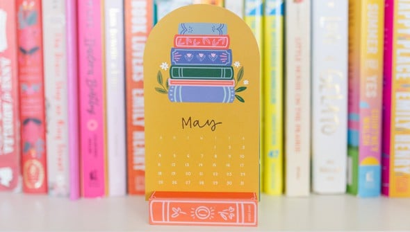 Book Lover's 2025 Mini Desk Calendar gallery