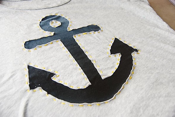 Anchor t-shirt by kymkt gallery