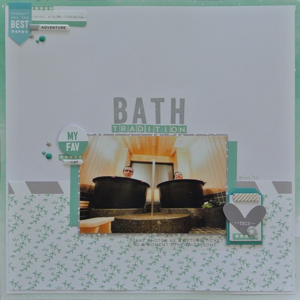 Bath Tradition  ( kind of 2 page Layout) by ancler gallery
