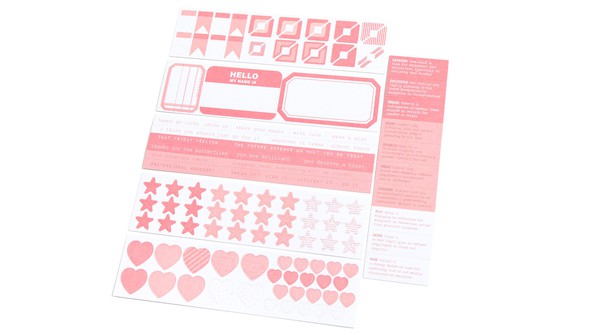 Color Collective Mini Sticker Booklet - Sorbet gallery