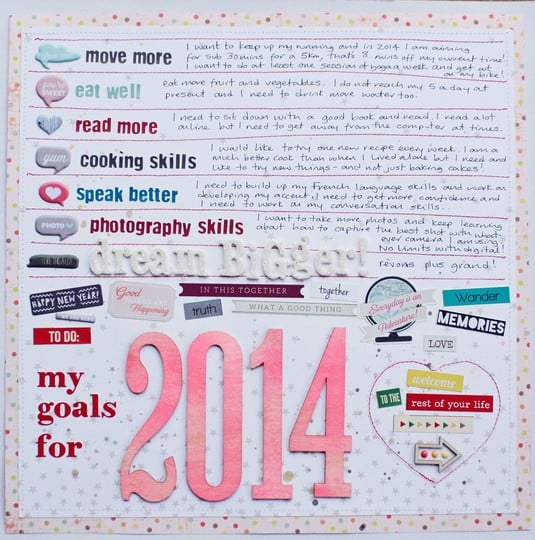 My goals for 2014