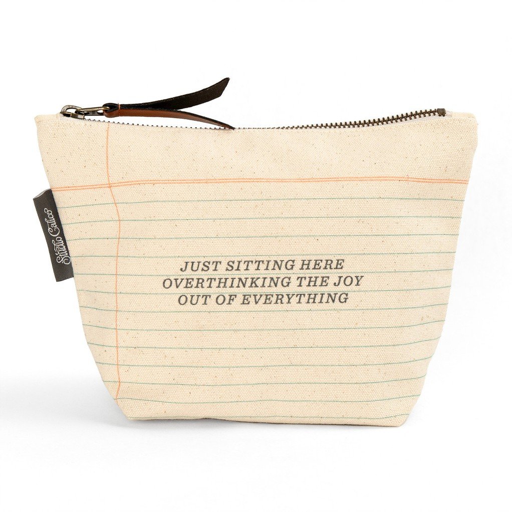 Overthinker Canvas Pouch item