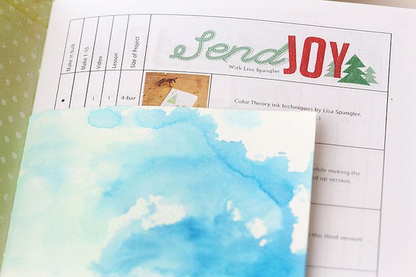 Send Joy class // mini book by sideoats gallery