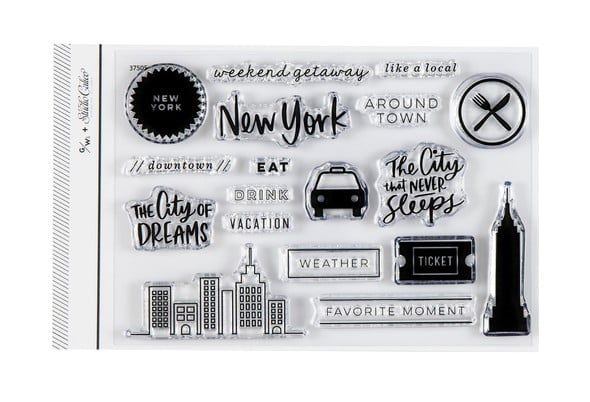 Stamp Set : 4x6 New York by Goldenwood Co gallery