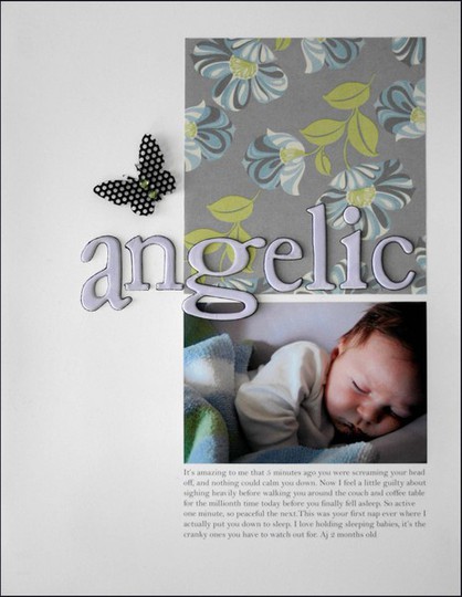 Angelic layout