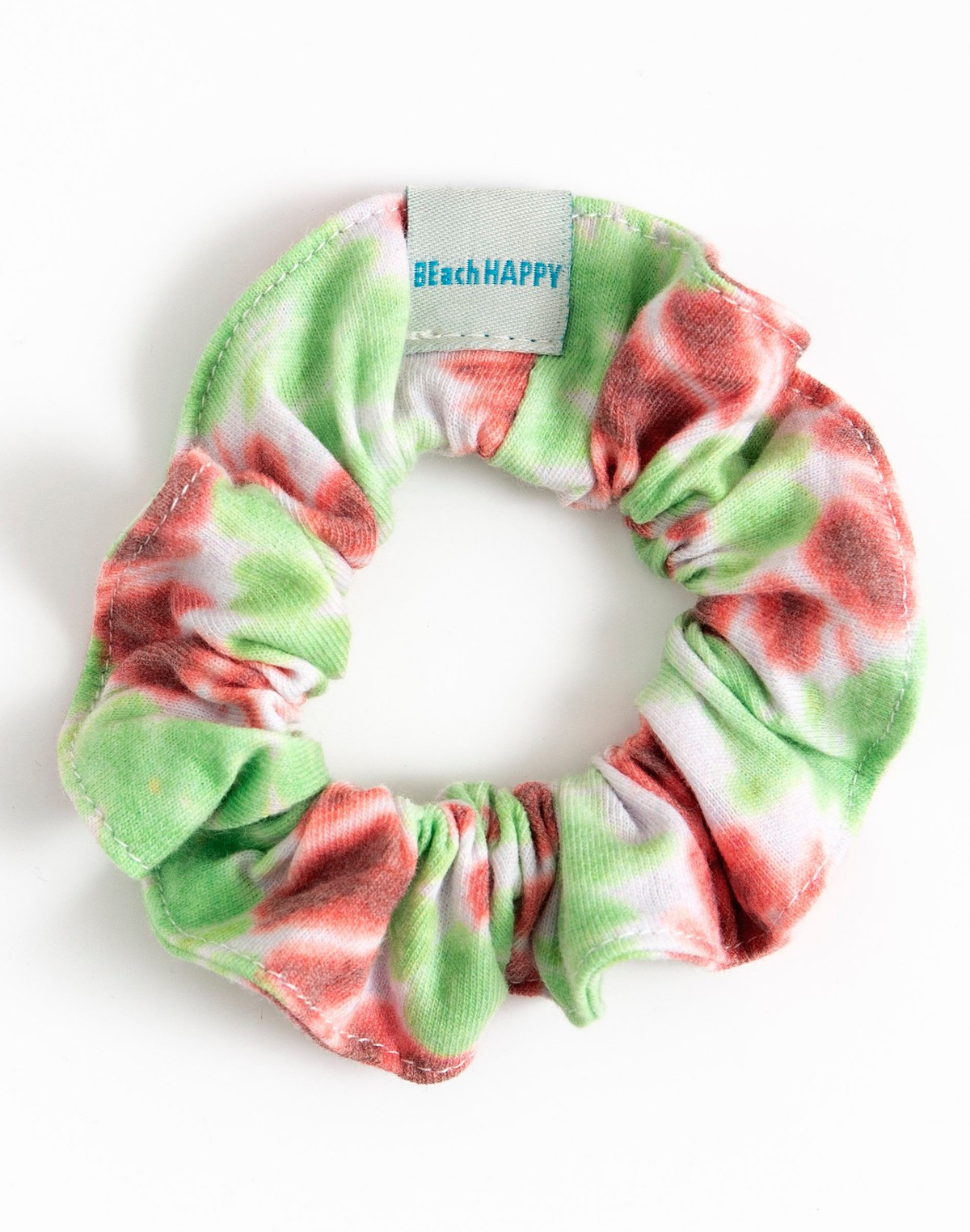 Holiday Tie Dye Scrunchie - Green and Red item