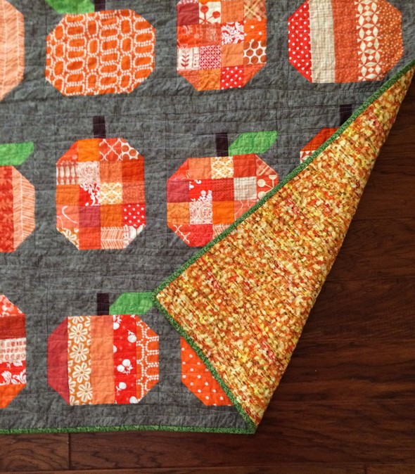 Pumpkin quilt by penny gallery