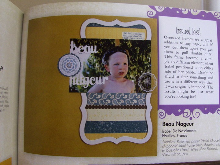 publication in THE BIG BOOK OF SCRAPBOOK PAGES