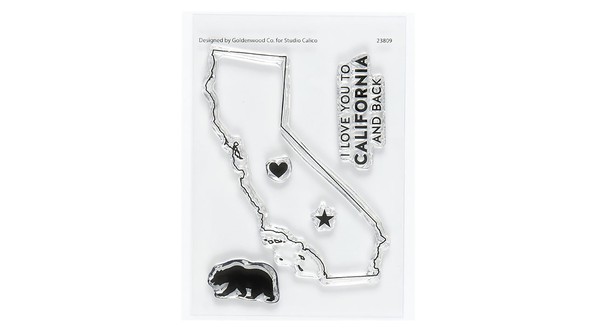 Stamp Set : 3x4 I Love California by Hello Forever gallery