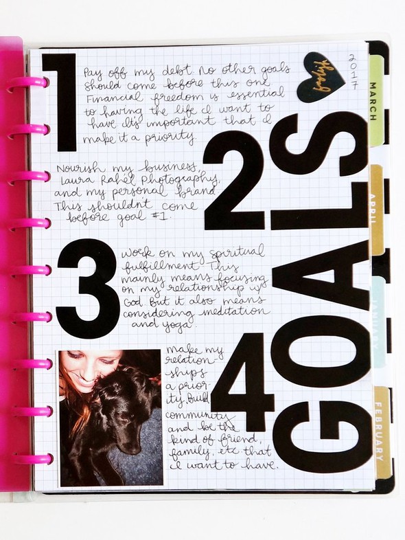 Annual Goals in Happy Planner by laurarahel gallery