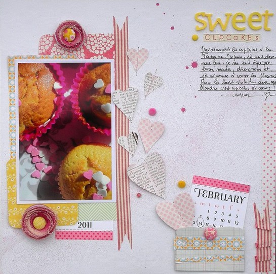 sweet cupcakes / weekly challenge 02/14/11