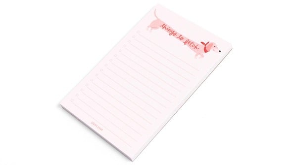 Things To Fetch Dog Notepad gallery