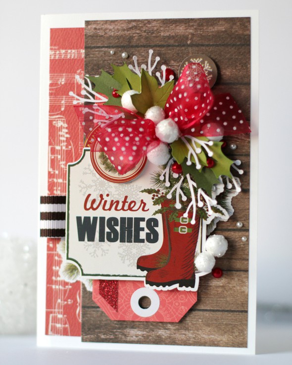 "Winter Wishes" Carta Bella card by Anya_L gallery