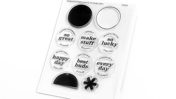 Stamp Set : 3x4 Circle Labels by Goldenwood Co gallery