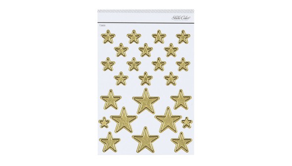 Color Theory Chipboard Stars - 24K gallery