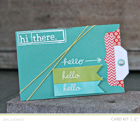 Hi there card - Card kit only by Jen_Jockisch gallery