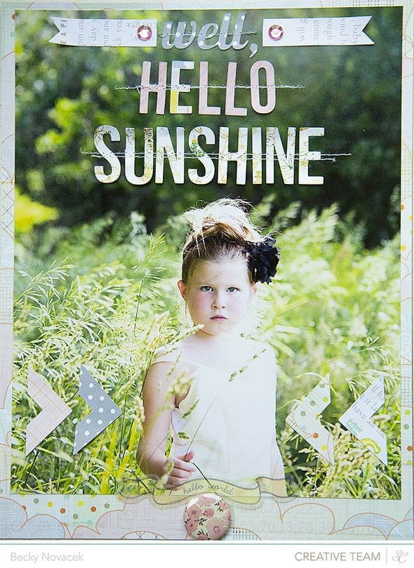 hello sunshine *cha storytime sample  by beckynovacek gallery