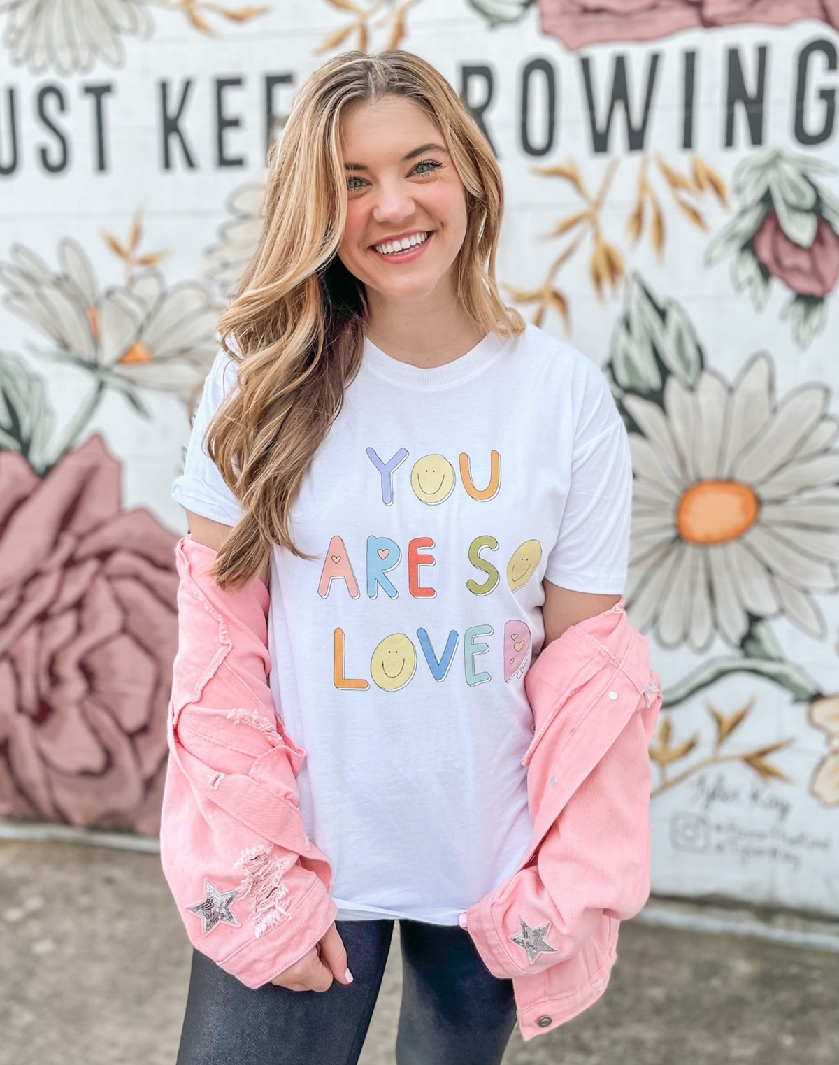 You Are So Loved Callie Tee  item