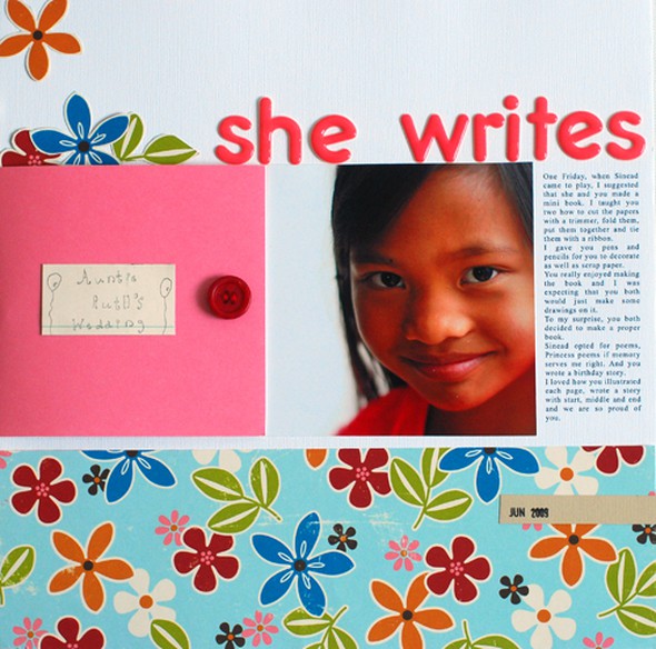 She writes by elisa gallery