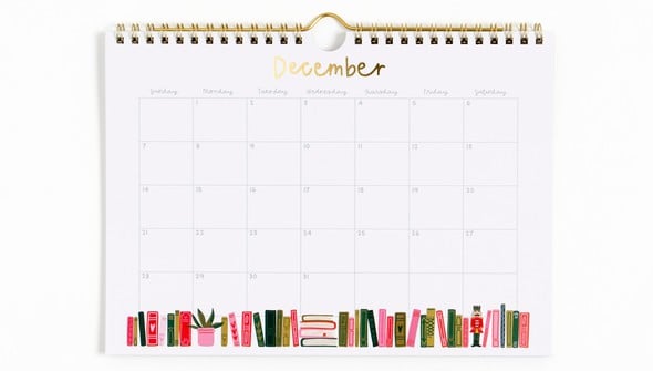 Book Lover's 2025 Spiral Wall Calendar gallery