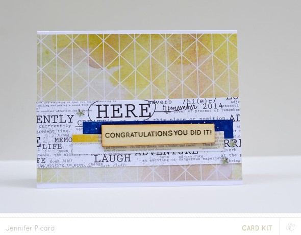 You Did It! * Main Card Kit Only by JennPicard gallery