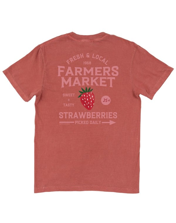 Strawberry Farmers Market Tee, 4 of 6