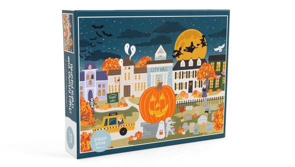 Haunted Nights & Ghostly Lights - 500 Piece Jigsaw Puzzle gallery