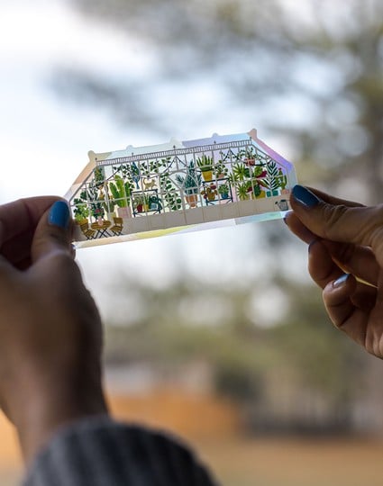 Green House Decal