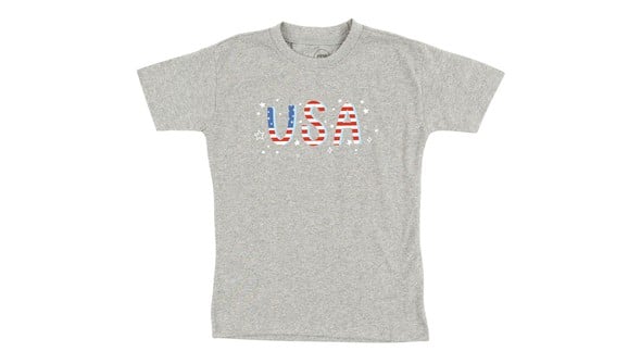 USA - Youth Pippi Tee - Ash gallery