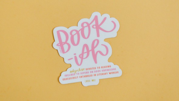 Bookish Decal Sticker gallery
