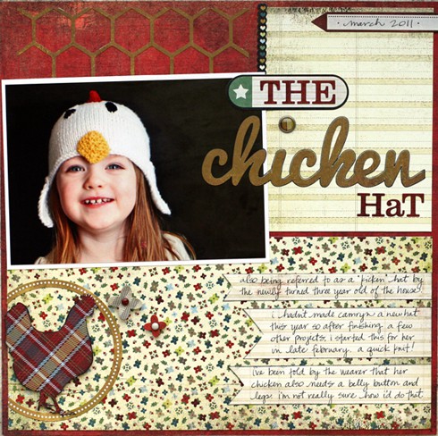 the chicken hat