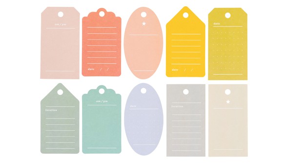 The Sweet Life Die Cut Tags by Goldenwood Co gallery