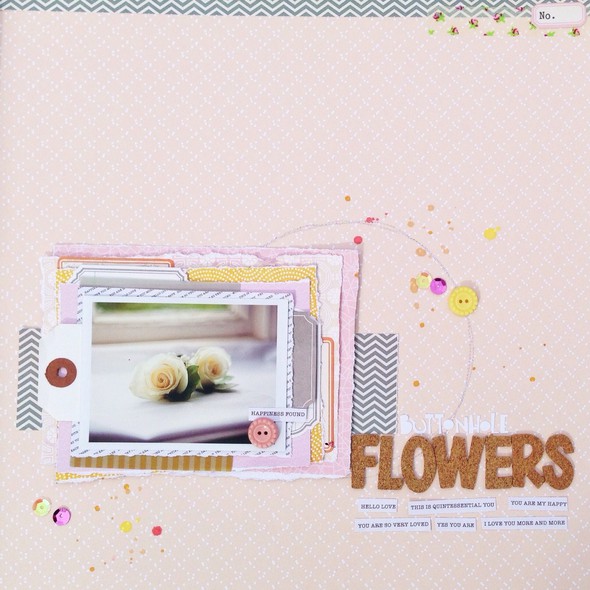 Button Hole Flowers *featured layout scraplift* by CatB22 gallery