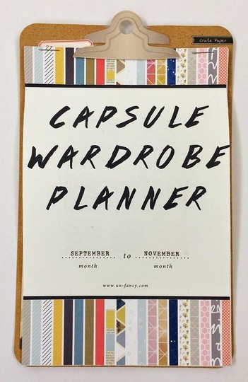 Capsule Wardrobe Planner Project