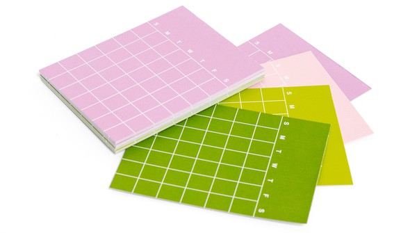 Calendar Notepad - 3×4 Brights gallery