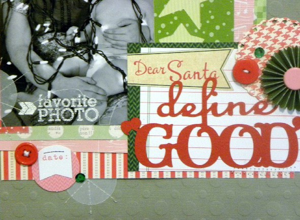 Dear Santa: Define 'Good' *Elle's Studio* by oasisscrap gallery